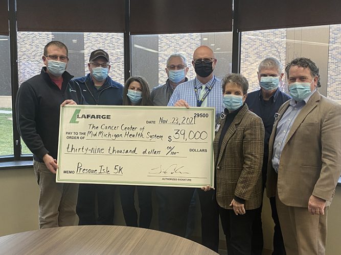 Lafarge Presque Isle Quarry Run raises funds for Cancer Center News